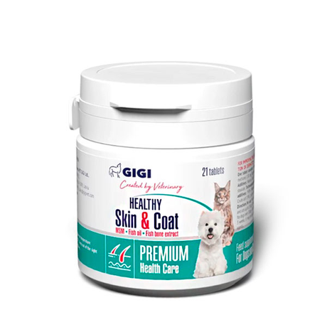 GIGI Healthy Skin & Coat Пищевая добавка для кожи и шерсти собак и кошек