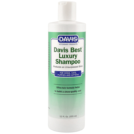 Davis Best Luxury Shampoo шампунь для блиску вовни у собак та котів, концентрат