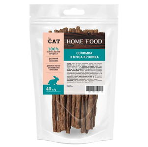 Home Food Соломка З М'Яса Кролика Для Котів Фото Зоомагазину Dog.Com.Ua