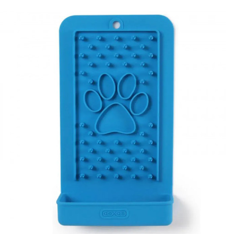 Dexas Snack Distract Silicone Licking Mat Силіконовий Килимок Для Ласощів Та Лизання Вертикальний Фото Від Dog.Com.Ua