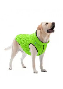 COLLAR AiryVest UNI двостороння курточка для собак (салатово-чорна) – еластична на 20%!