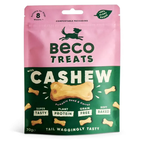 Beco Pets Печиво Для Собак (Кеш'Ю З Гарбузовим Насінням І Морквою) Фото Від Dog.Com.Ua