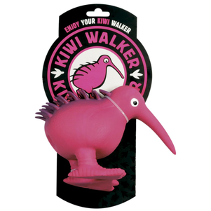 Игрушка для собак Kiwi Walker «Птица киви» розовая, 8,5 см