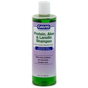 Davis Protein & Aloe & Lanolin Shampoo ДЭВИС ПРОТЕИН АЛОЭ ЛАНОЛИН шампунь для собак, котов, концентрат