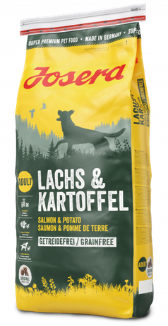 Сухий корм Josera Lachs & Kartoffel беззерновий для дорослих собак (лосось і картопля)