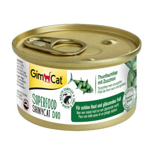 Корм Gimcat Вологий Для Котів Шайні Кет Суперфуд З Тунцем Та Цукіні Фото Зоомагазину Dog.Com.Ua