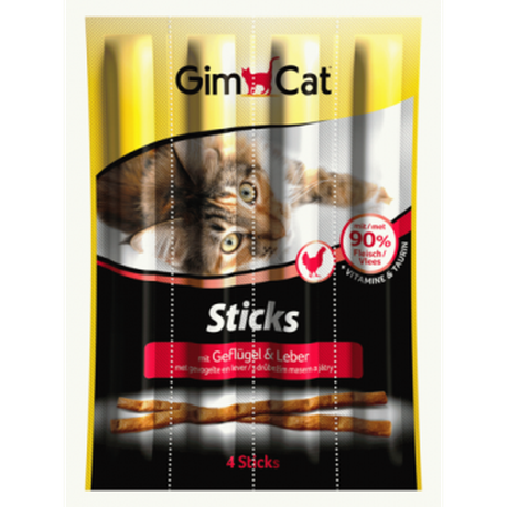 Gimpet Sticks Poultry - ласощі для кішок, з домашнім птахом