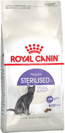 Royal Canin Sterilised 37 для взрослых стерилизованных кошек