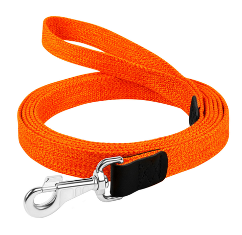 Collar Повідець Брезентовий Для Собак, Помаранчевий, 2М. Фото Від Dog.Com.Ua