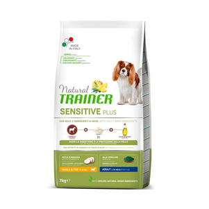 Trainer Natural Dog Sensitive Plus Adult Mini With Horse Сухий корм Трейнер для дорослих собак малих порід з кониною, рисом і маслом