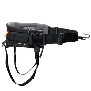 Non-Stop Dogwear Trekking Belt 2.0 Пояс Для Прив'Язі Собак Чорний З Сірим Фото Зоомагазину Dog.Com.Ua