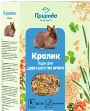 Природа Корм для кроликов Кролик + биотин 500 г