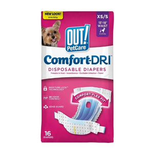 Out! Comfort‑Dri™ Одноразовые Подгузники Для Сук Фото Зоомагазина Dog.Com.Ua