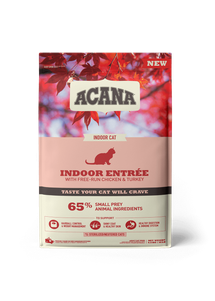 Acana Indoor Entrée для домашних кошек (цыпленок и рыба)