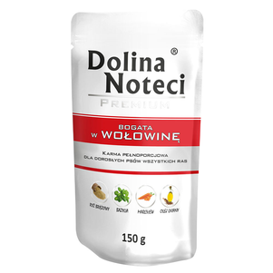 Пауч Dolina Noteci Premium для собак с говядиной