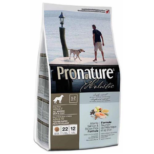 Сухий корм Pronature Holistic Dog Atlantic Salmon (Пронатюр холістик) для дорослих собак (атлантичний лосось і рис)