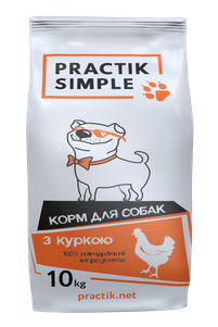 Сухий корм Practik Simple для дорослих собак всіх порід (курка)