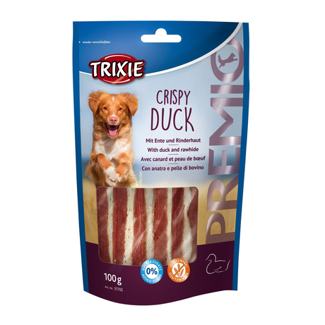 Ласощі Trixie для собак Тріксі Преміо Crispy Duck качка 100г