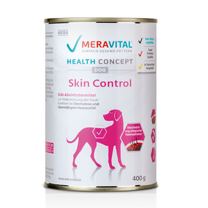 MERA MVH Nassfutter Skin Control корм консервированный для взрослых собак при дерматозах и чрезмерном выпадении шерсти