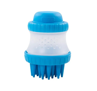 Dexas Scrubbuster Щітка Для Миття Собак З Ємністю Для Шампуню Фото Зоомагазину Dog.Com.Ua