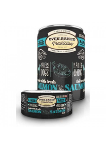 Oven-Baked Tradition Salmon беззерновой паштет с лососем для собак