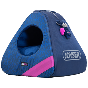 Joyser Cat Home ДЖОЙСЕР домик для котов, игрушка летучая мышь с кошачьей мятой (синий/розовый)