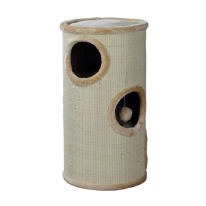 Trixie Дряпка Samuel (Cat Tower) Сизаль 36Х70 См Бежева Фото Зоомагазину Dog.Com.Ua