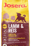 Сухий корм Josera Dog Lamb and Rice (Йозера ягня і рис) для дорослих собак