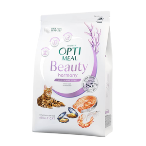 Optimeal Beauty Harmony сухой корм для кошек с Успокаивающим эффектом