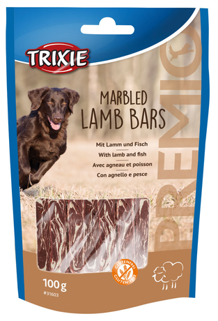 Ласощі Для Собак Trixie Premio "Marbled Lamb Bars" З Ягням, 100 Г Фото Від Dog.Com.Ua