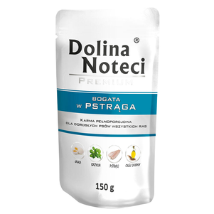 Пауч Dolina Noteci Premium для собак с форелью