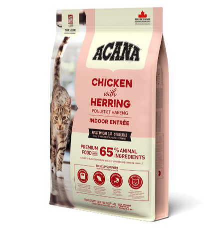 Acana Indoor Entrée Для Домашніх Кішок (Курча Та Риба) Фото Від Dog.Com.Ua