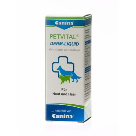 Canina PETVITAL Derm-Liguid тонік для проблемної шкіри та шерсті