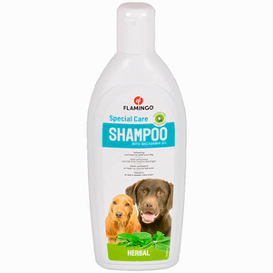 Flamingo Special Care Herbal Shampoo Фламінго Хербал Шампунь Для Собак З Екстрактами Трав Фото Зоомагазину Dog.Com.Ua