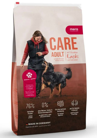 Mera Care Adult Salmon Для Дорослих Собак Усіх Порід (Лосось) Фото Від Dog.Com.Ua