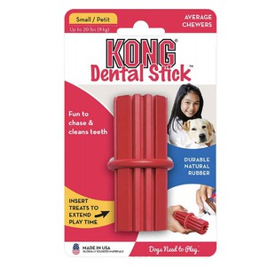 KONG (Конг) Dental Stick игрушка для собак Зубная палочка для чистки зубов (сильное грызение)