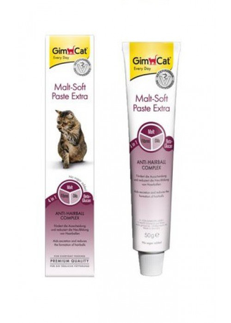 Gimpet Malt-Soft Extra паста для выведения шерсти из желудка кошек