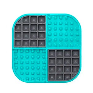 LickiMat Slomo Лизальний килимок антистрес для собак комбінований із функцією слоуфідера