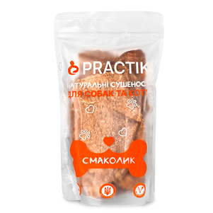 Practik Вим'Я Яловиче Стріпсами Фото Зоомагазину Dog.Com.Ua