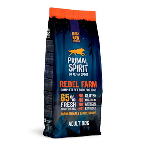 Primal Spirit Rebel Farm Сухий Корм Для Собак З Куркою Та Рибою Фото Зоомагазину Dog.Com.Ua