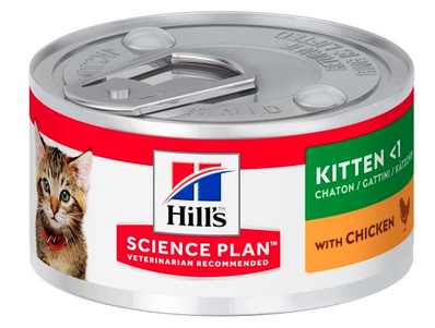 Hills SP Feline Kitten Chicken консерви з куркою для кошенят