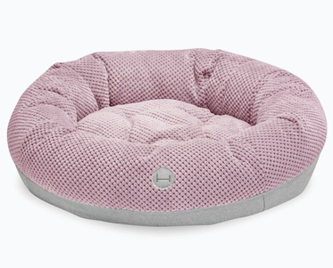 Harley And Cho Лежак Овальний Для Собак Bagel Pink Фото Зоомагазину Dog.Com.Ua