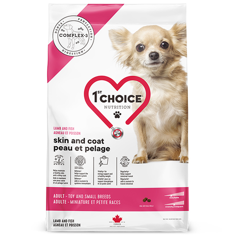 Сухой Корм 1St Choice (Фест Чойс) Adult Toy And Small Breed Lamb And Fish Для Взрослых Собак Мини И Малых Пород (Ягненок И Рыба) Фото От Dog.Com.Ua