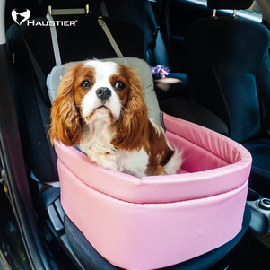 Haustier автокрісло для собак Happy Travel Pink Classic 40x40x23x45см