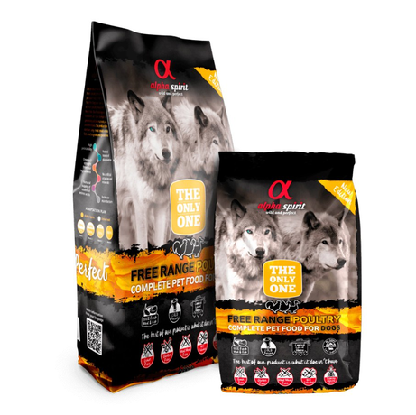 Alpha Spirit The Only One Free Range Poultry Сухий Корм Для Собак З Куркою, Індичкою, Качкою Та Рибою Фото Від Dog.Com.Ua