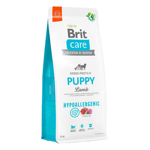 Сухой монопротеиновый гипоаллергенный корм Brit Care Hypoallergenic Puppy Lamb для щенков и молодых собак всех пород (ягненок)