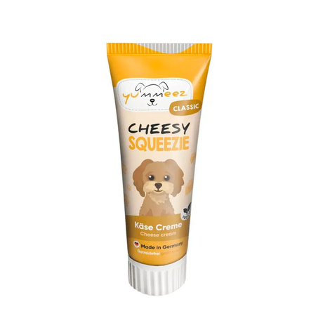 Yummeez Cheesy Squeezie Натуральні Рідкі Ласощі Для Собак З Сиром Фото Від Dog.Com.Ua