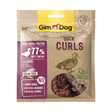 GimDog Superfood Спіральки качині беззернові ласощі для собак