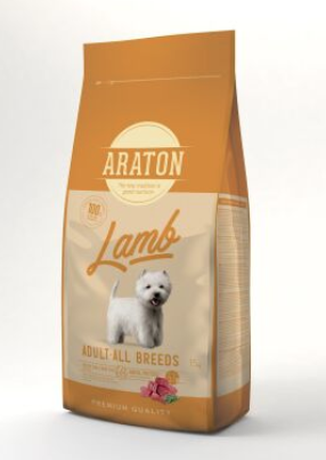 Сухой корм Araton LAMB Adult All Breeds для взрослых собак все пород (ягненок)