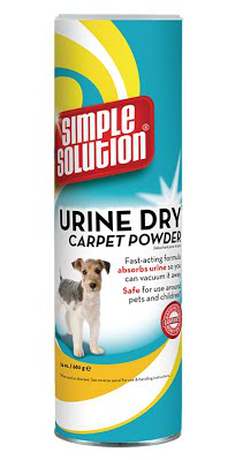 Simple Solution Urine Dry - нейтрализатор запаха и пятен мочи собак, порошок